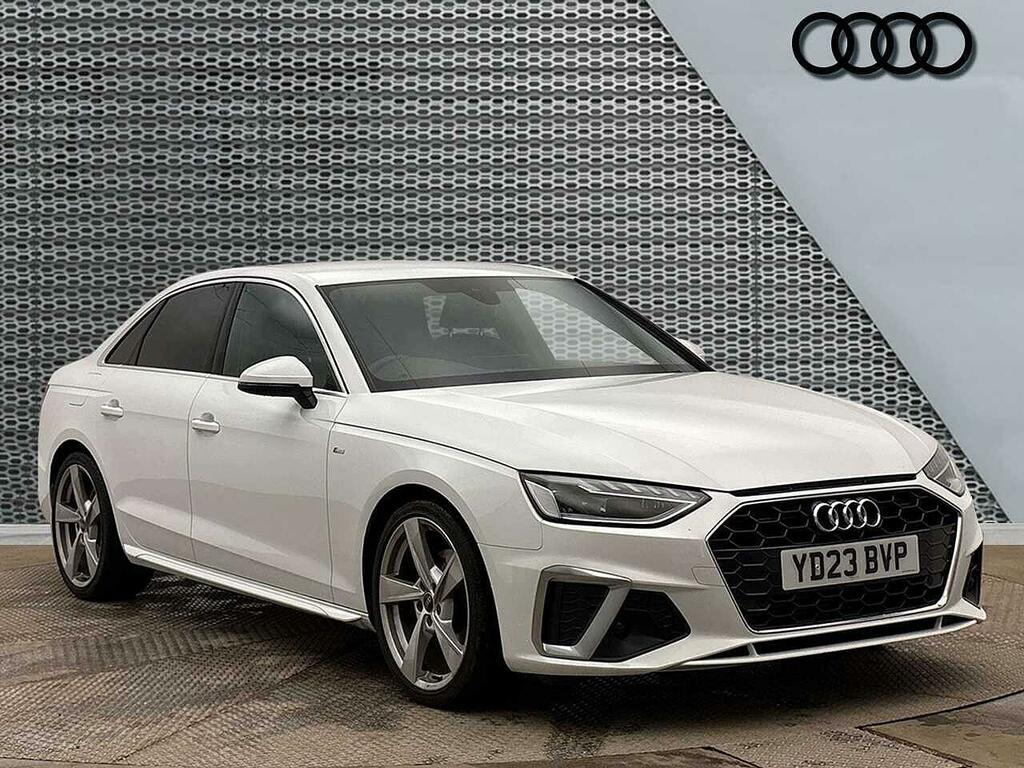 Audi A4 S Line 35 Tfsi 150 Ps S Tronic White