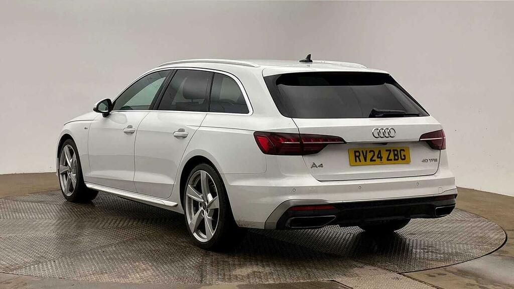 Audi A4 Avant Avant S Line 40 Tfsi 204 Ps S Tronic White #3