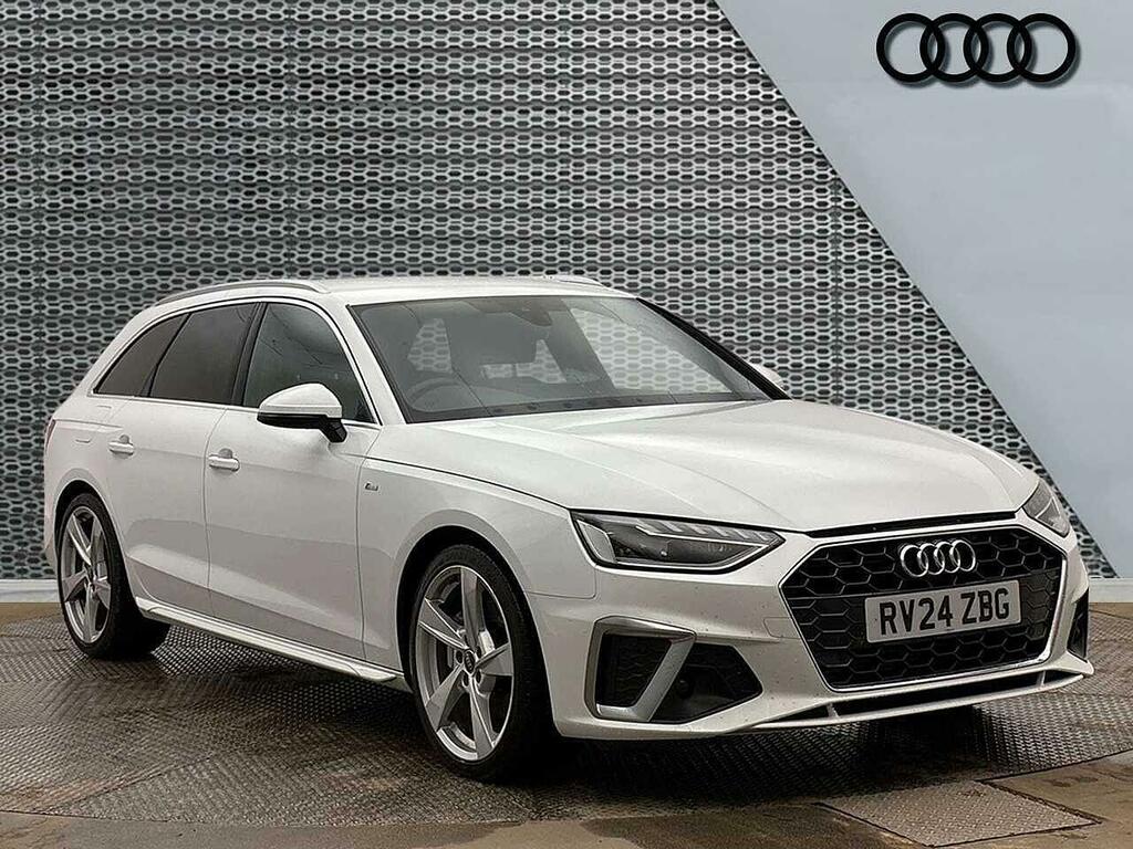 Audi A4 Avant Avant S Line 40 Tfsi 204 Ps S Tronic White