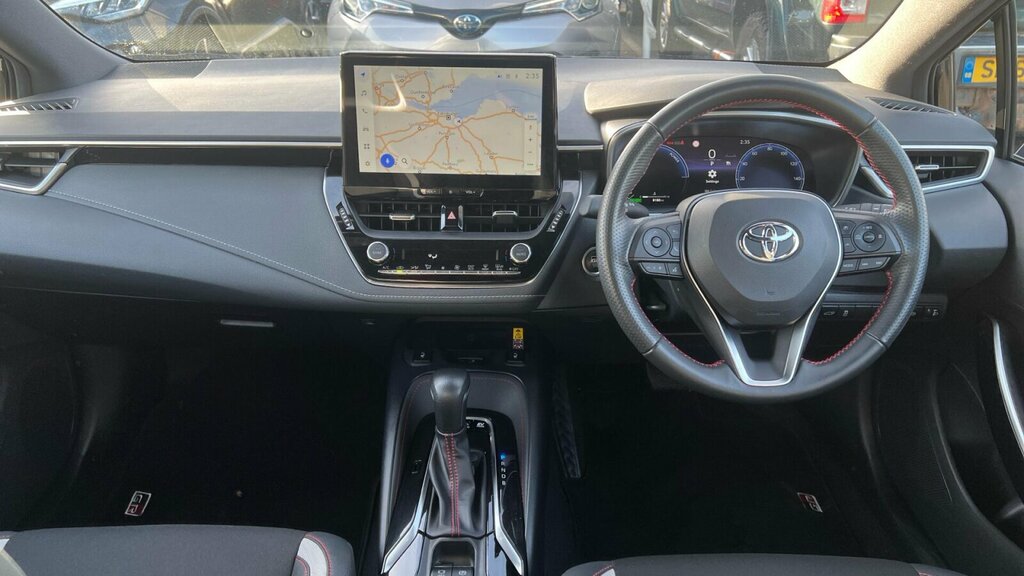 Toyota Corolla 1.8 Vvt-h Gr Sport Touring Sports Cvt Euro 6 Ss Black #5