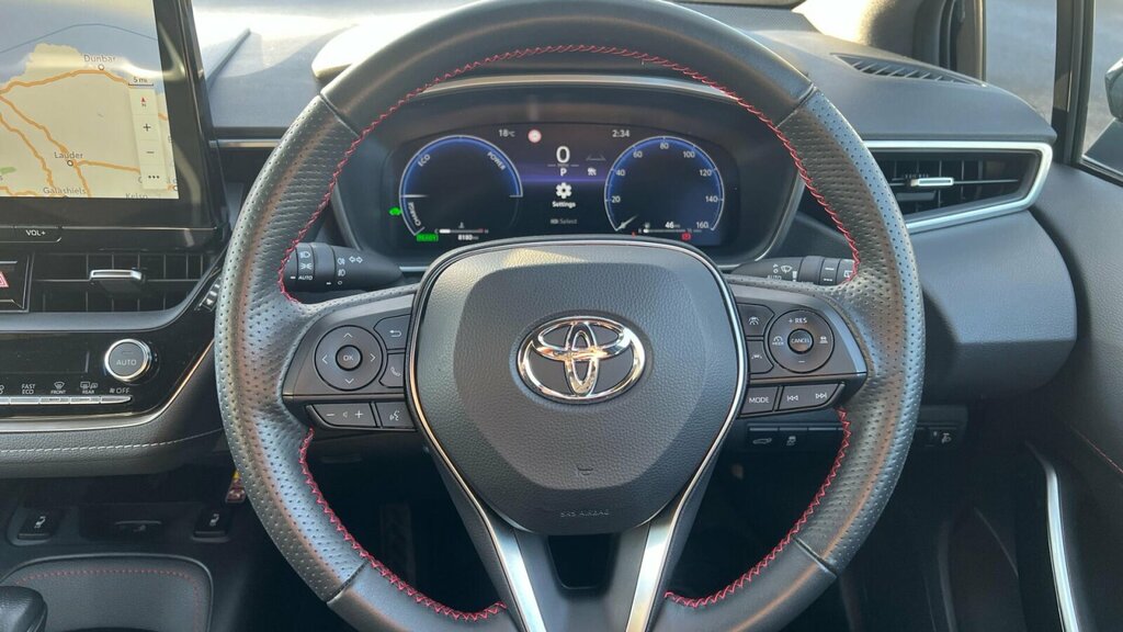 Toyota Corolla 1.8 Vvt-h Cvt Euro 6 Ss White #7