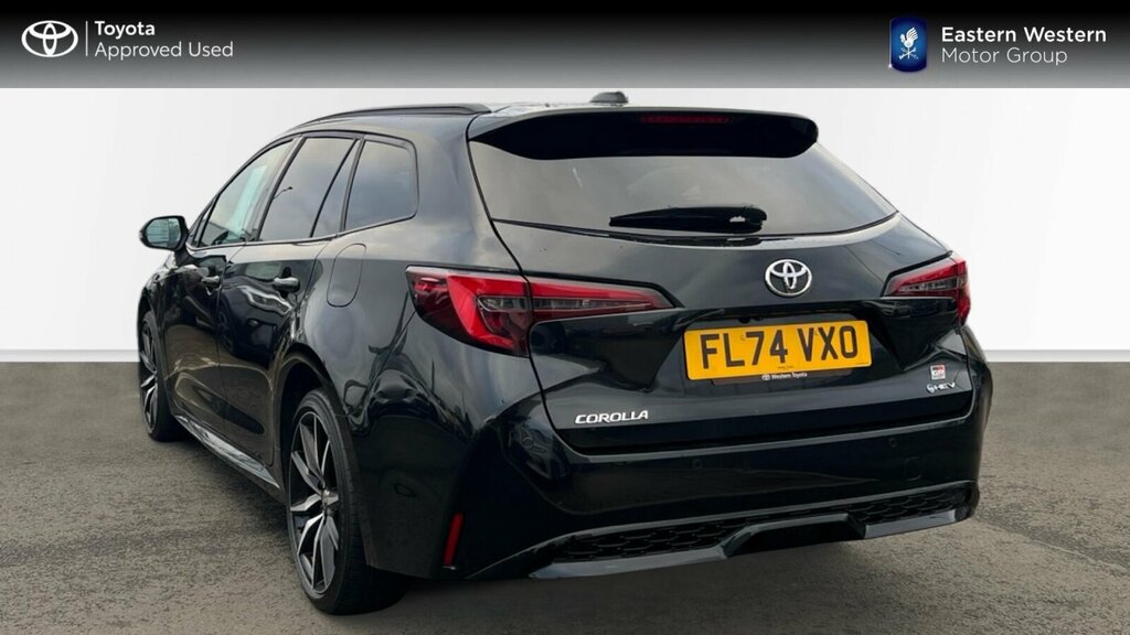 Toyota Corolla 1.8 Vvt-h Gr Sport Touring Sports Cvt Euro 6 Ss Black #4