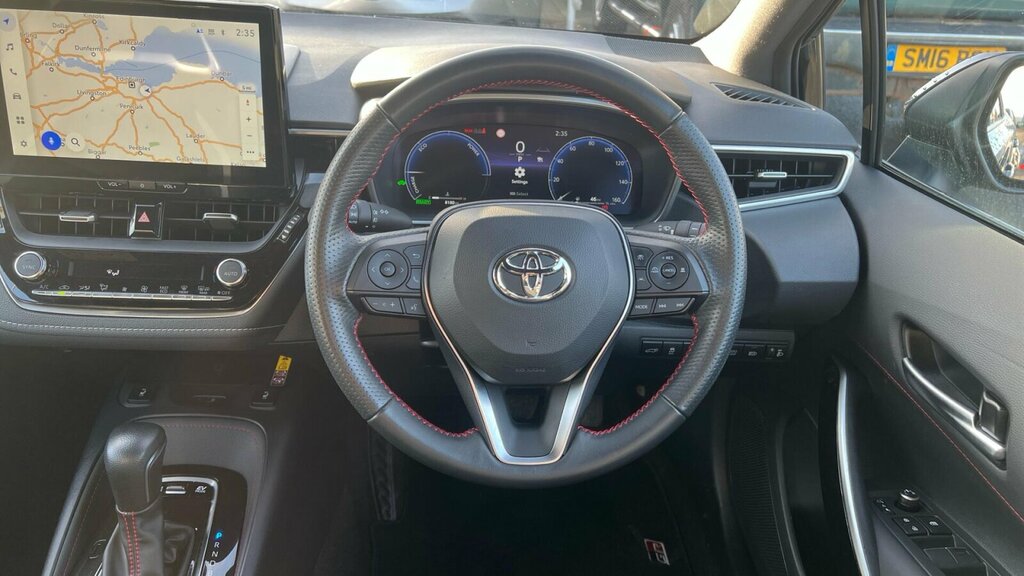 Toyota Corolla 1.8 Vvt-h Gr Sport Touring Sports Cvt Euro 6 Ss Black #6