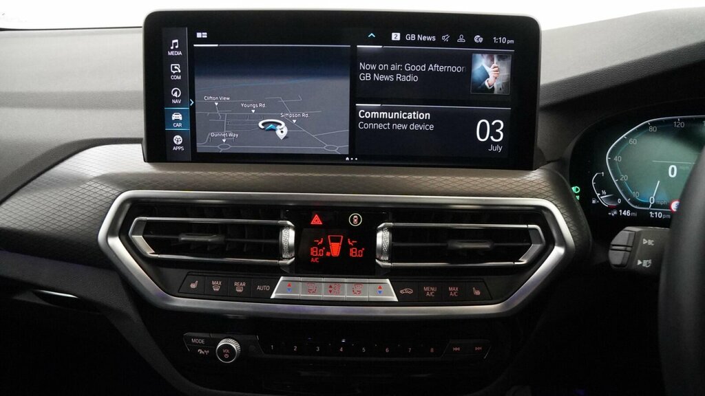 BMW X3 30E 12Kwh M Sport Xdrive Euro 6 Black #8