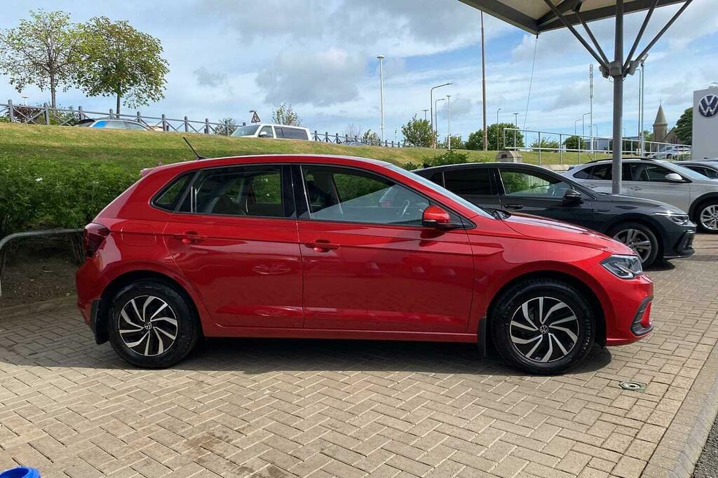 Volkswagen Polo 1.0 Tsi Life Red #4