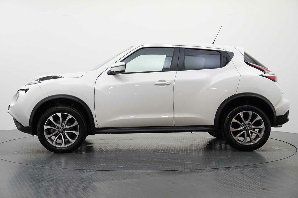 Nissan Juke 1.6 112 Tekna With Bose Audio With Sat Nav And 360 White #5