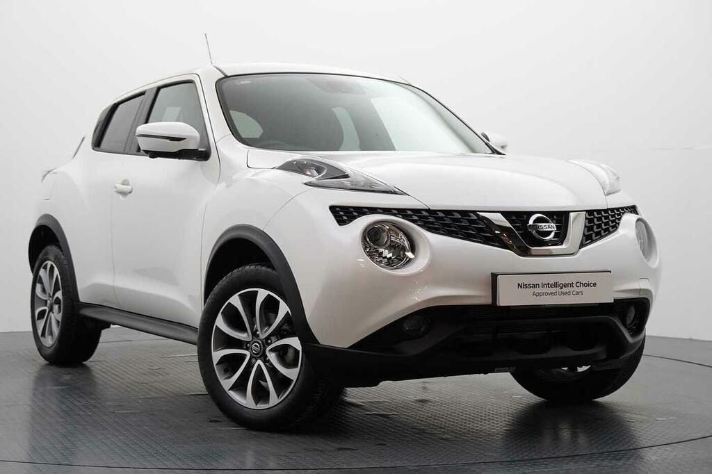 Nissan Juke 1.6 112 Tekna With Bose Audio With Sat Nav And 360 White