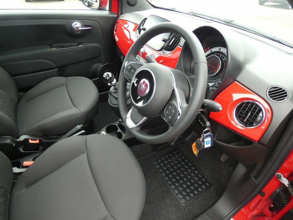 Fiat 500 1.0 Mhev Top Hatchback Euro 6 S White #12
