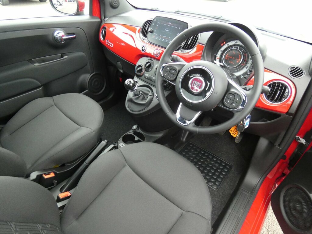 Fiat 500 1.0 Mhev Top Hatchback Euro 6 S White #9
