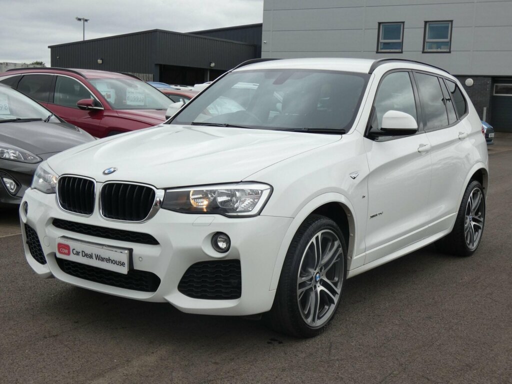 BMW X3 2.0 20D M Sport Xdrive Euro 6 Ss White #3