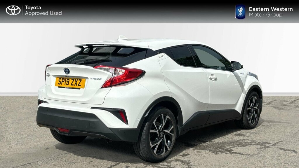 Toyota C-Hr 1.8 Vvt-h Design Cvt Euro 6 Ss White #2