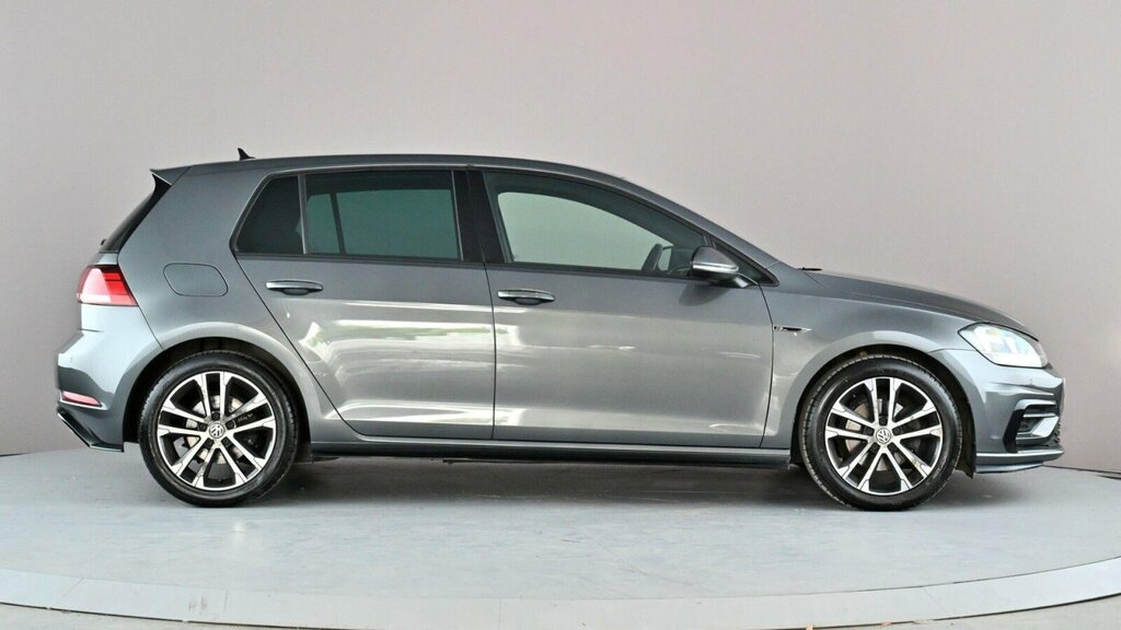 Volkswagen Golf 2.0 Tsi 300 R 4Motion Dsg,pan Roof,18alloys,c Blue #4