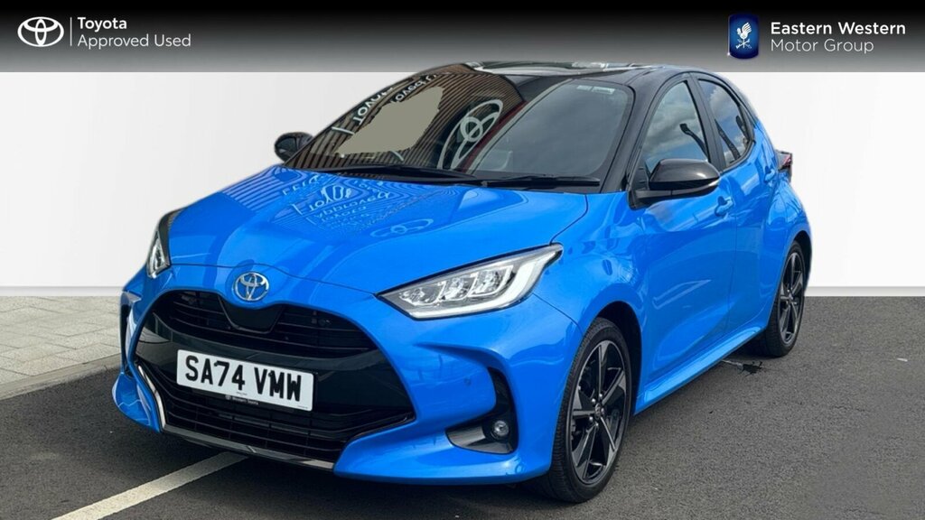 Toyota Yaris 1.5 Vvt-h Premiere Edition E-cvt Euro 6 Ss SA74VMW Blue #3