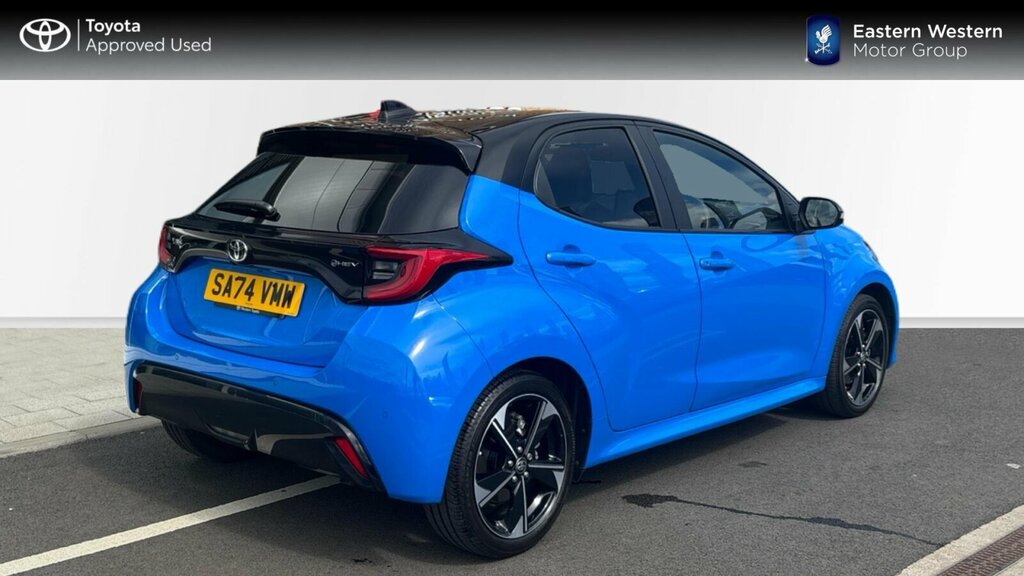 Toyota Yaris 1.5 Vvt-h Premiere Edition E-cvt Euro 6 Ss SA74VMW Blue #5