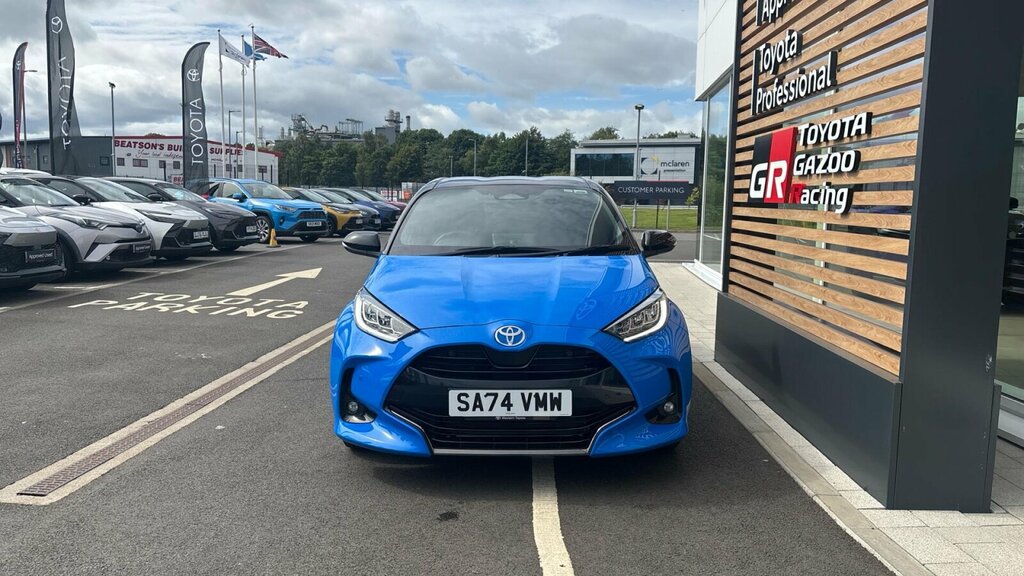 Toyota Yaris 1.5 Vvt-h Premiere Edition E-cvt Euro 6 Ss SA74VMW Blue #2