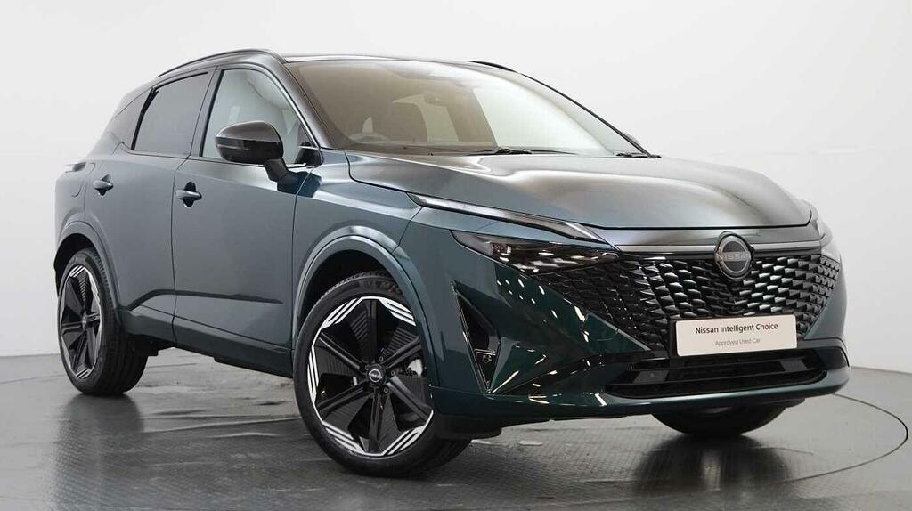 Nissan Qashqai 1.3 Dig-t Mh 158 N-design With Sat Nav And 36 Green