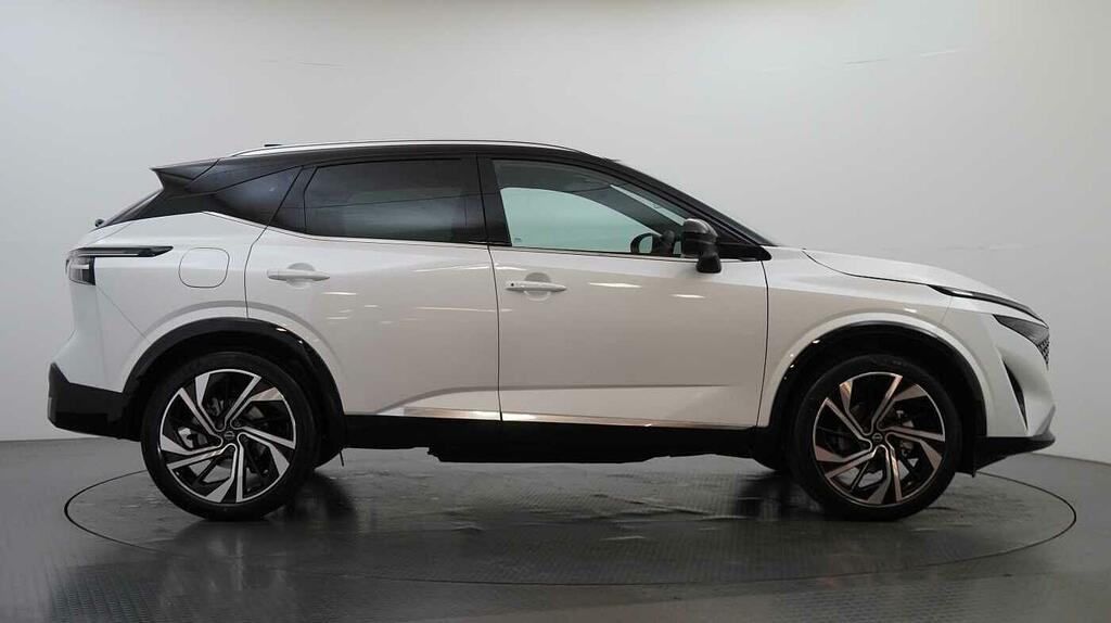 Nissan Qashqai 1.3 Dig-t Mh 158 Tekna With Glass Roof And Bose A SM26MGZ White #6