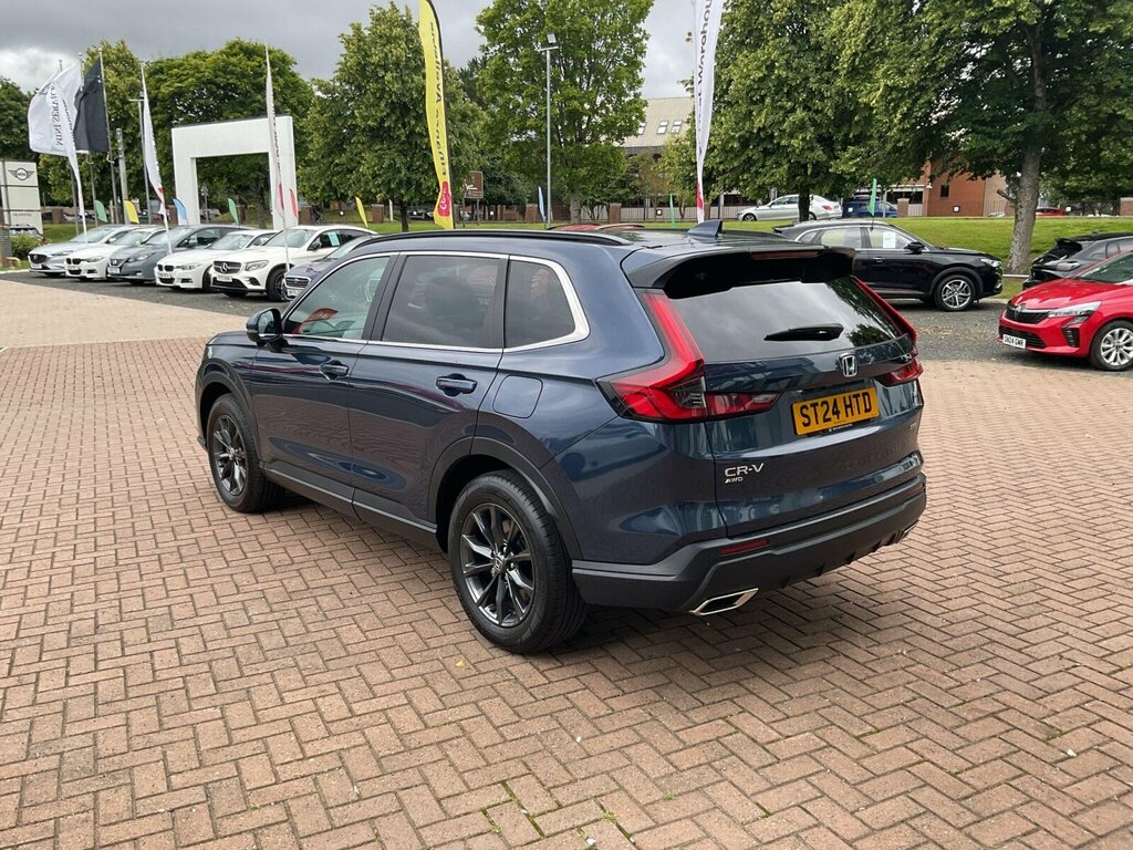 Honda Cr-V 2.0 H I-mmd Advance Ecvt 4Wd Euro 6 Ss Blue #4