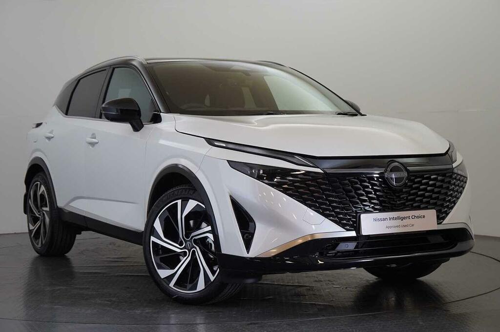Nissan Qashqai 1.3 Dig-t Mh 158 Tekna With Bose Audio Gla White