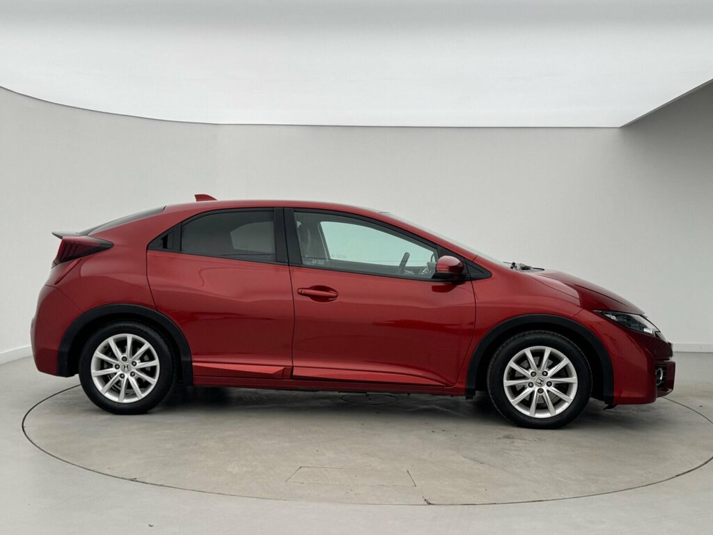 Honda Civic 1.6 I-dtec Sr Euro 5 Ss Red #6