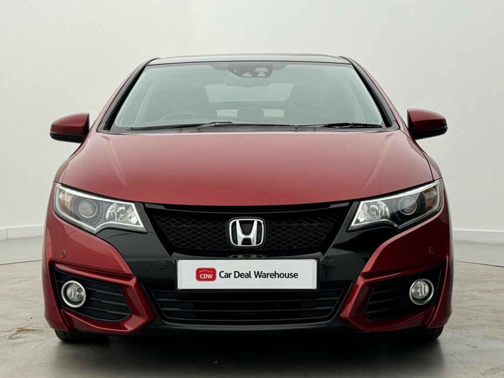 Honda Civic 1.6 I-dtec Sr Euro 5 Ss Red #2