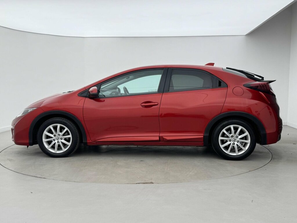 Honda Civic 1.6 I-dtec Sr Euro 5 Ss Red #4