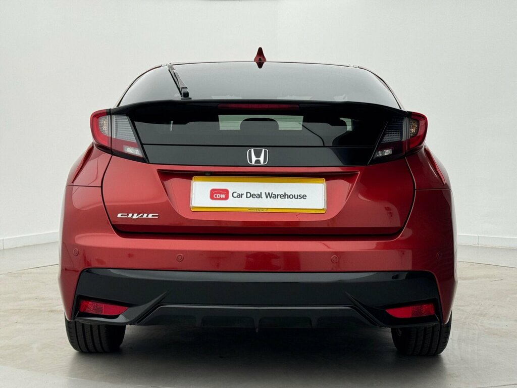 Honda Civic 1.6 I-dtec Sr Euro 5 Ss Red #5