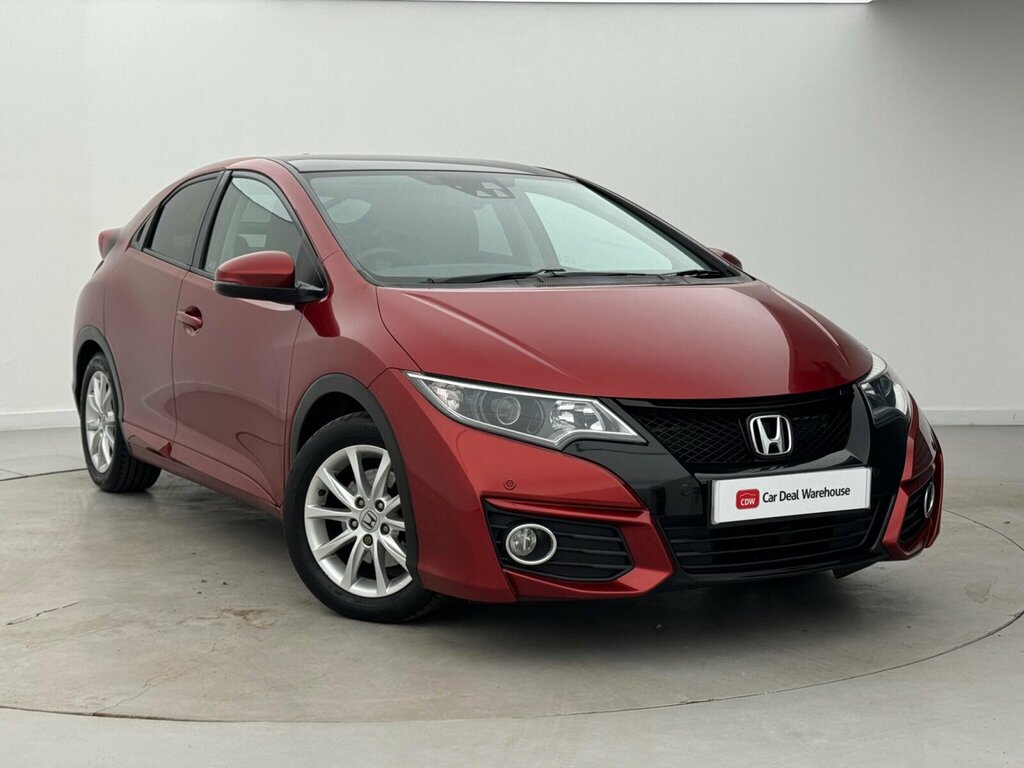 Honda Civic 1.6 I-dtec Sr Euro 5 Ss Red
