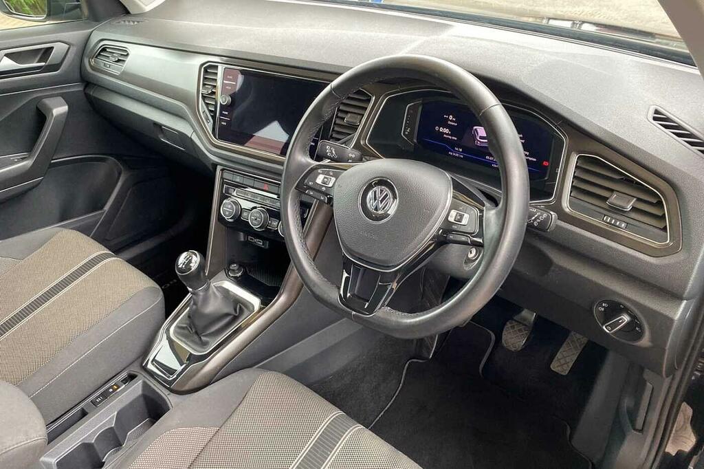 Volkswagen T-Roc 1.5 Tsi Evo Se Black #6