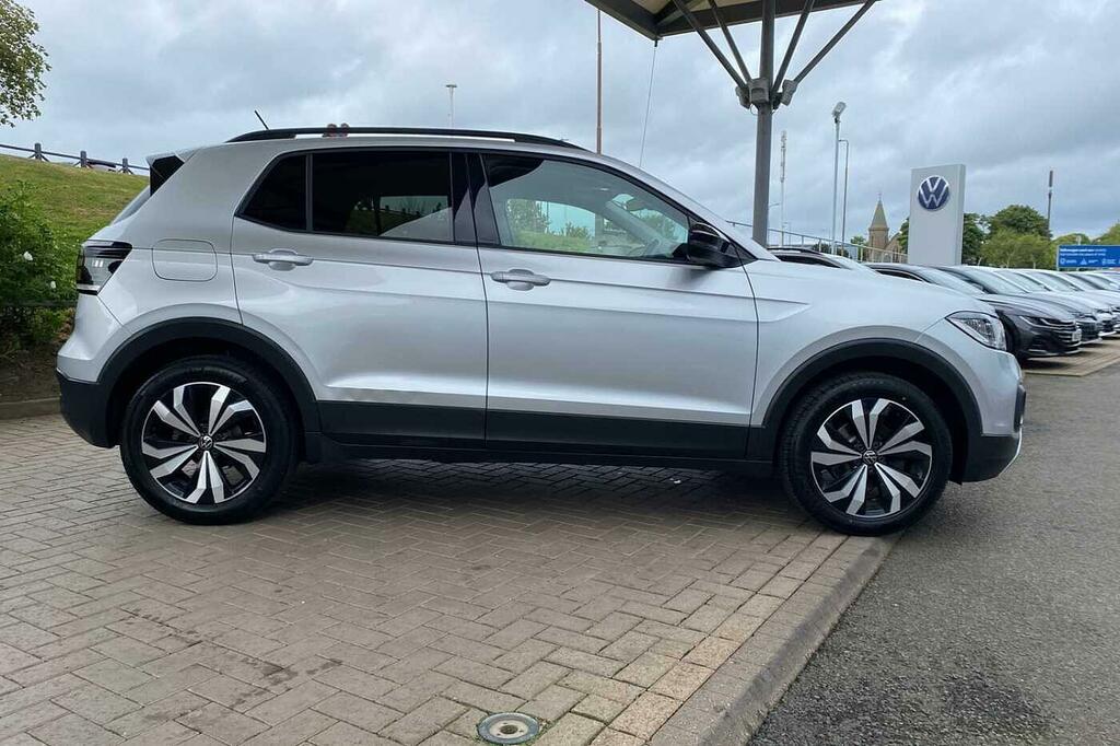 Volkswagen T-Cross 1.0 Tsi 110 Black Edition Dsg Silver #4