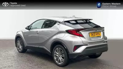 Toyota C-Hr 1.8 Hybrid Design Cvt Blue #4
