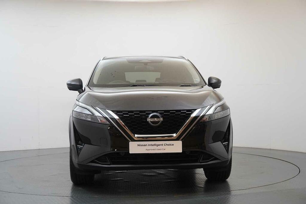 Nissan Qashqai 1.3 Dig-t Mh 140 N-connecta With Glass Roof Sat PF23VEM Black #4