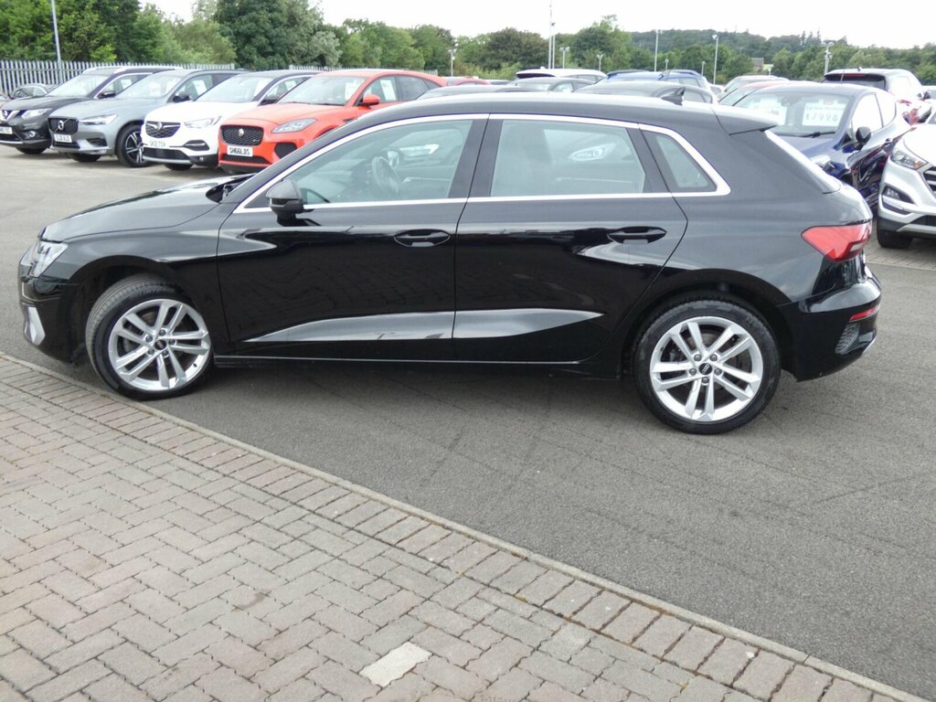 Audi A3 1.5 Tfsi 35 Sport Sportback Euro 6 Ss SN73CCB Black #6