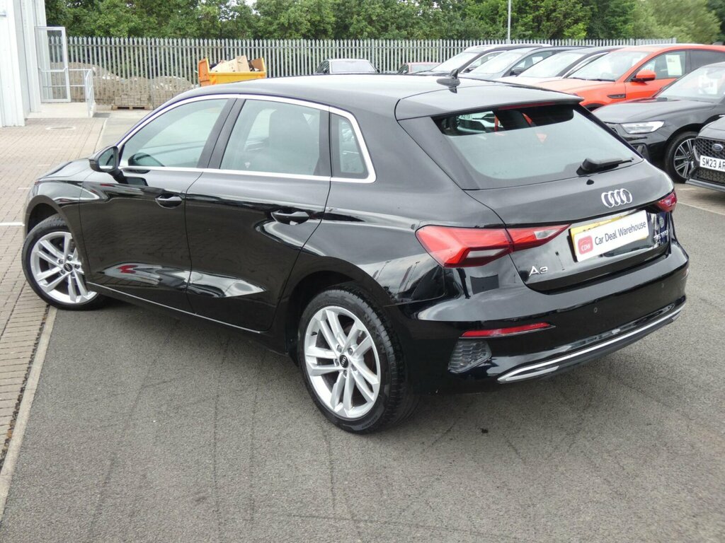 Audi A3 1.5 Tfsi 35 Sport Sportback Euro 6 Ss SN73CCB Black #2