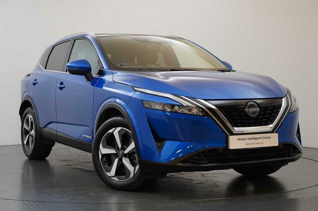 Nissan Qashqai 1.5 190 E-power N-connecta With Glass Roof Pa Blue