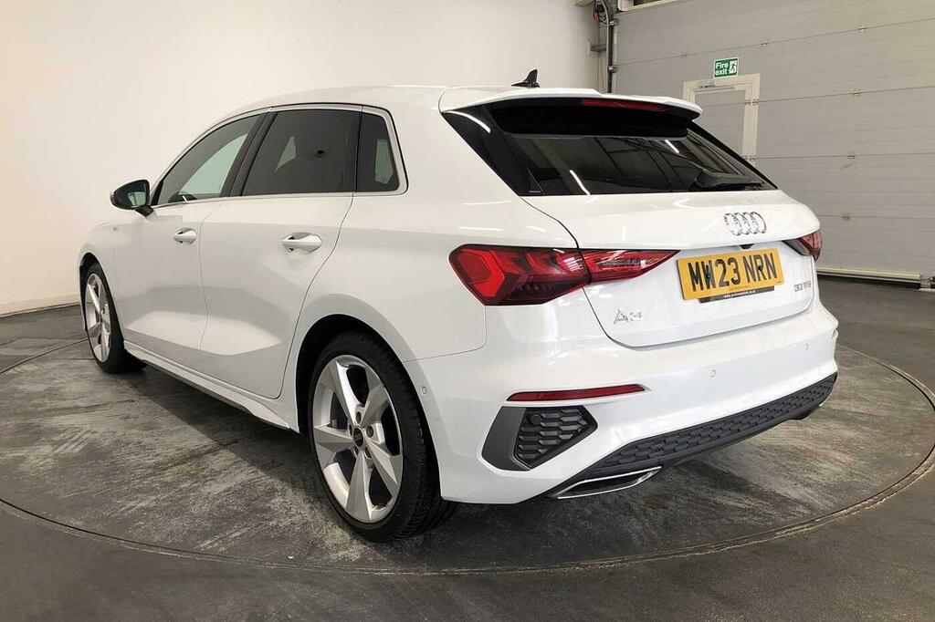 Audi A3 S Line 30 Tfsi 110 Ps S Tronic MW23NRN White #3