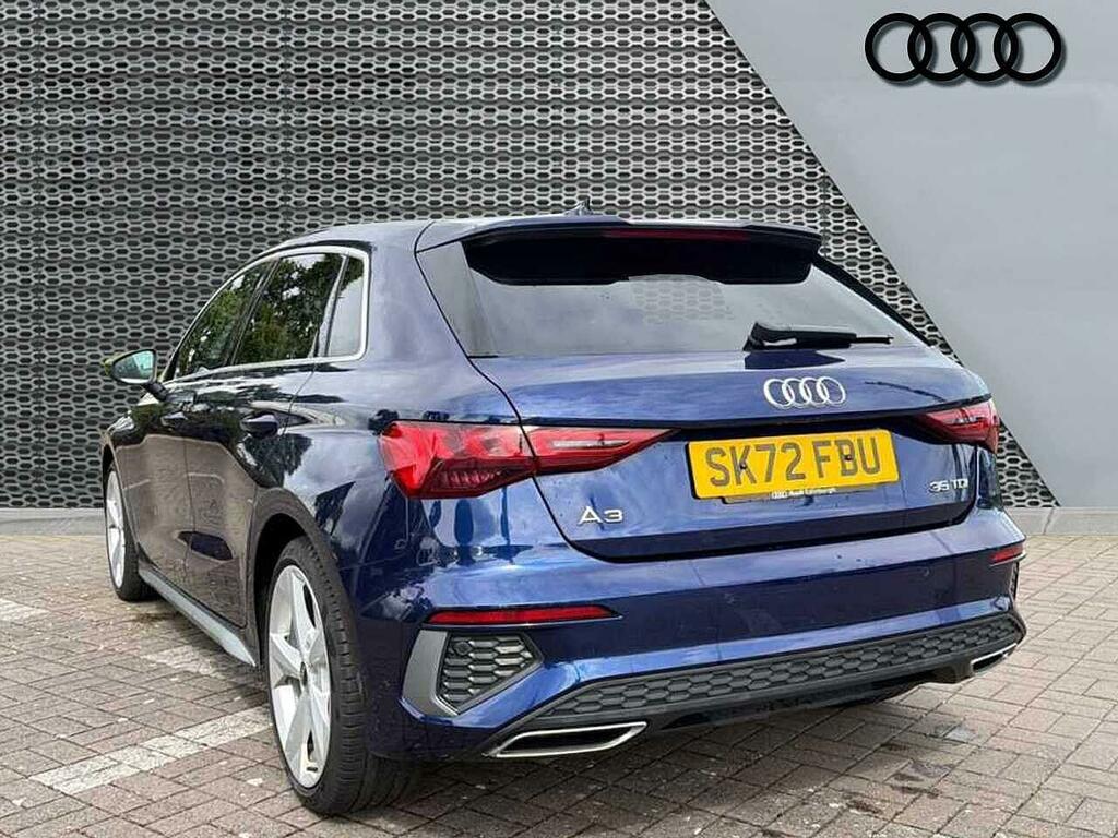 Audi A3 S Line 35 Tdi 150 Ps S Tronic SK72FBU Blue #3