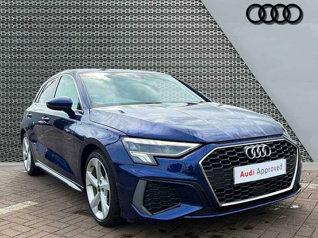 Audi A3 S Line 35 Tdi 150 Ps S Tronic SK72FBU Blue