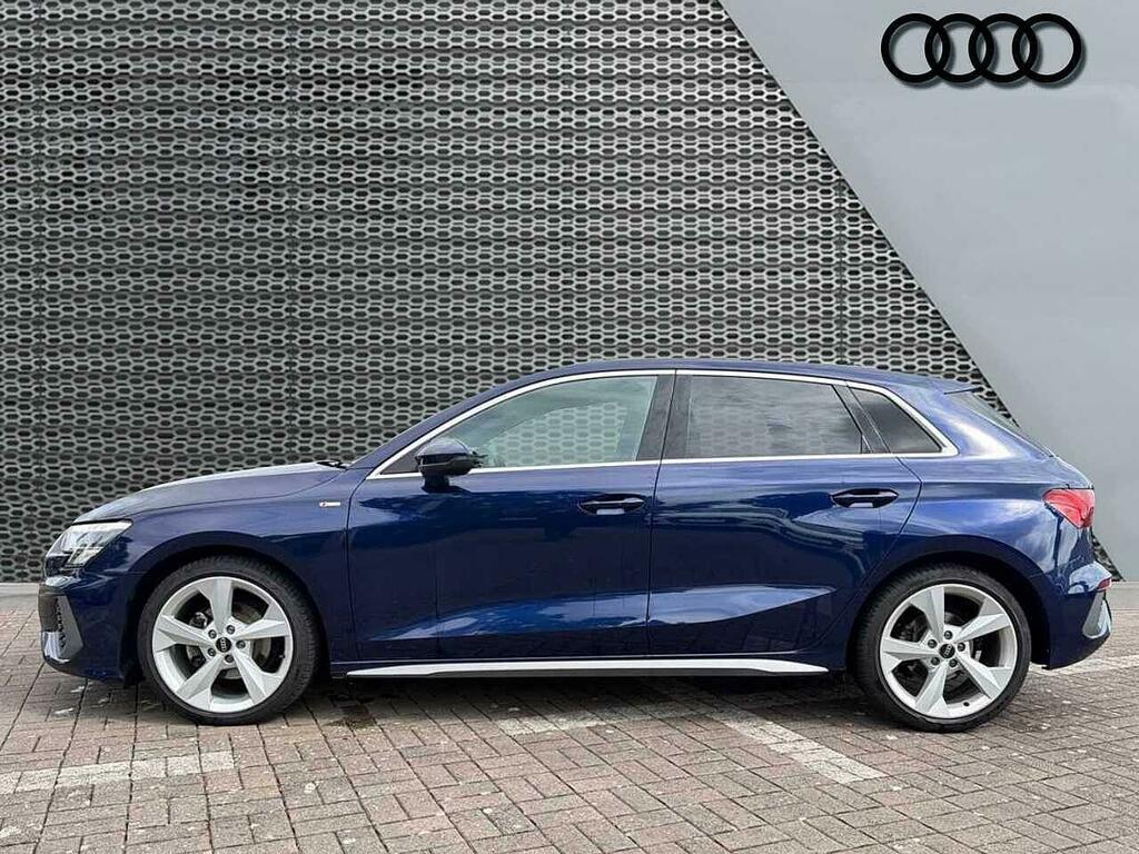 Audi A3 S Line 35 Tdi 150 Ps S Tronic SK72FBU Blue #4