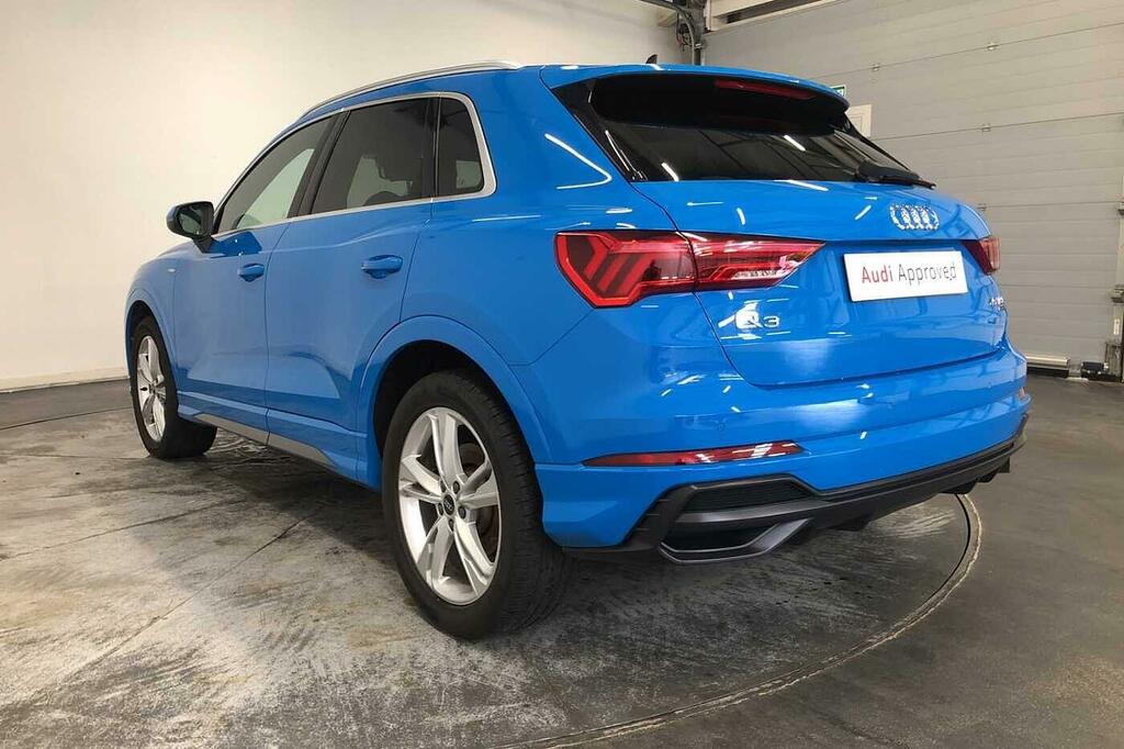 Audi Q3 S Line 45 Tfsi Quattro 245 Ps S Tronic SL22FGG Blue #3