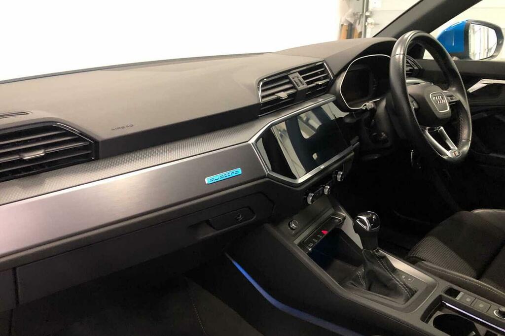 Audi Q3 S Line 45 Tfsi Quattro 245 Ps S Tronic SL22FGG Blue #2