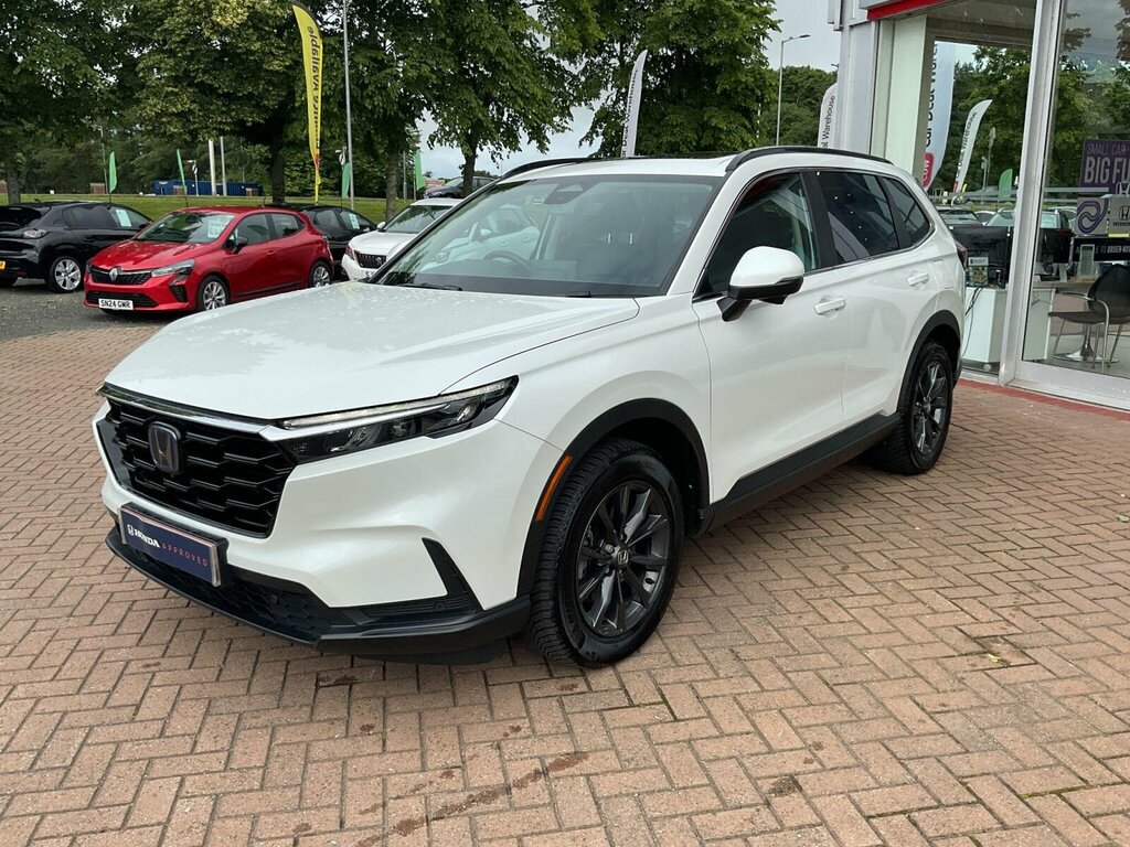 Honda Cr-V 2.0 H I-mmd Advance Ecvt 4Wd Euro 6 Ss White #3