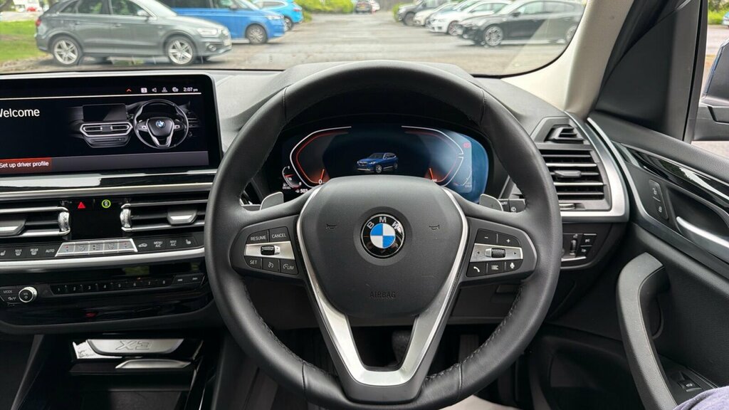 BMW X3 2.0 20D Mht Xline Suv Hybrid Xdriv Blue #5