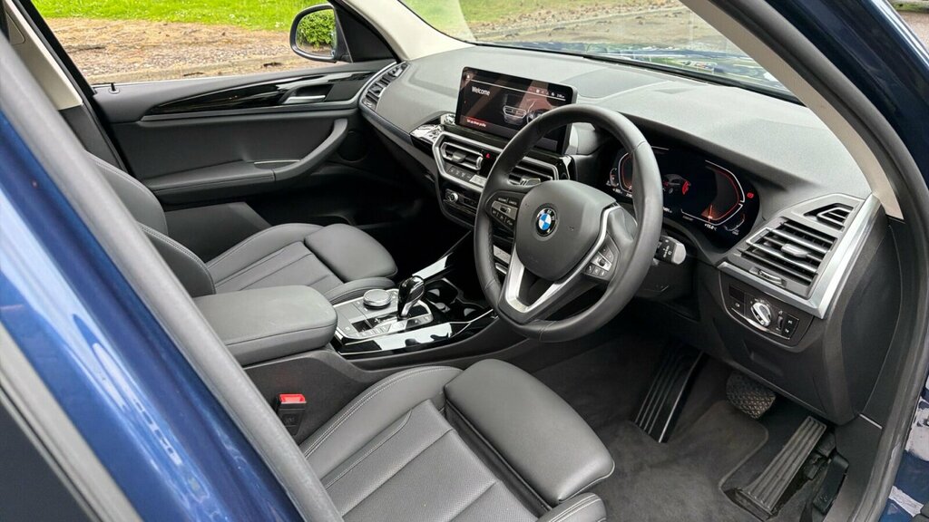 BMW X3 2.0 20D Mht Xline Suv Hybrid Xdriv Blue #6