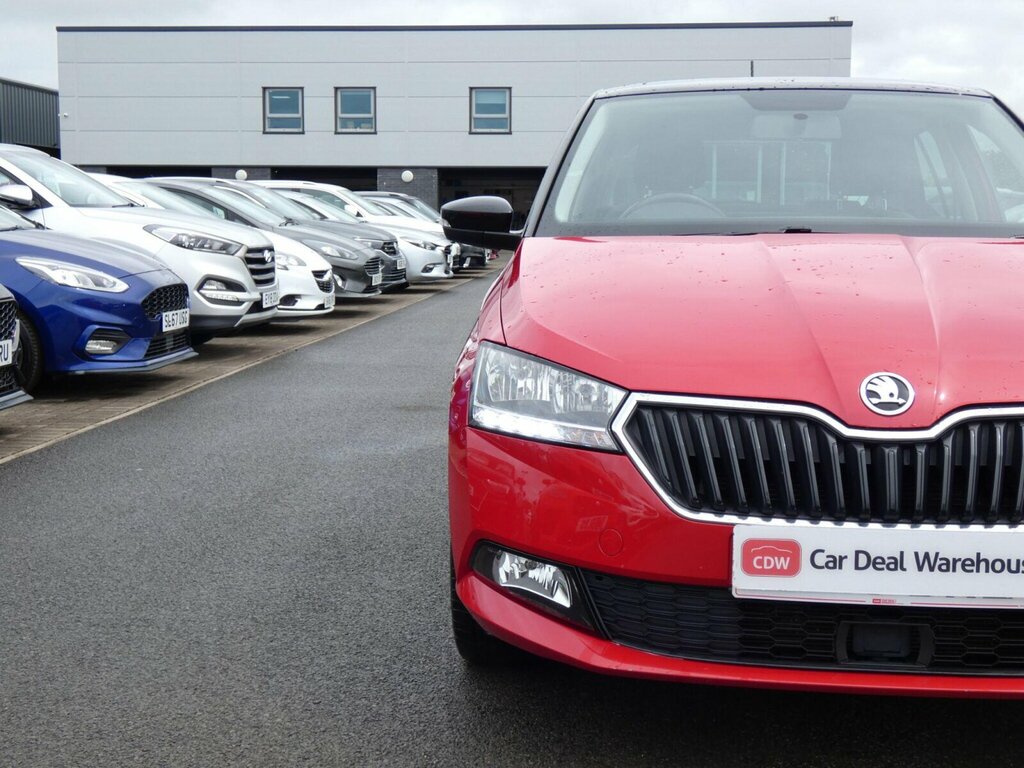 Skoda Fabia 1.0 Tsi Colour Edition Euro 6 Ss Red #4