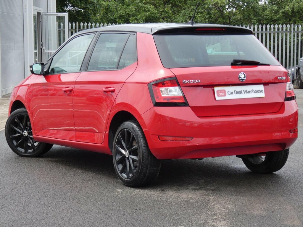 Skoda Fabia 1.0 Tsi Colour Edition Euro 6 Ss Red #2