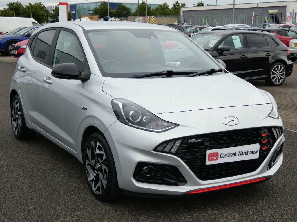Hyundai I10 1.0 T-gdi N Line Euro 6 Ss Grey #3