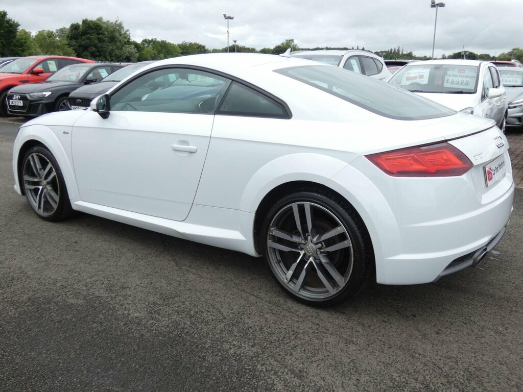 Audi TT 2.0 Tfsi Sport Coupe S Tronic Euro 6 S Black #9