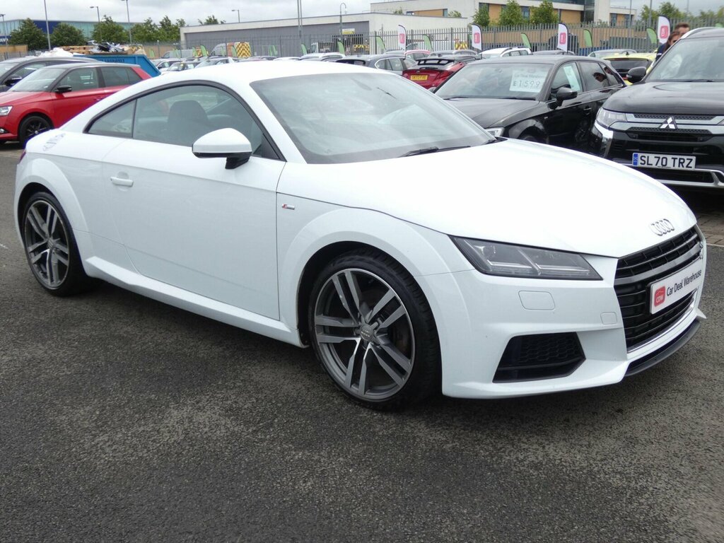 Audi TT 1.8 Tfsi S Line Euro 6 Ss White #3