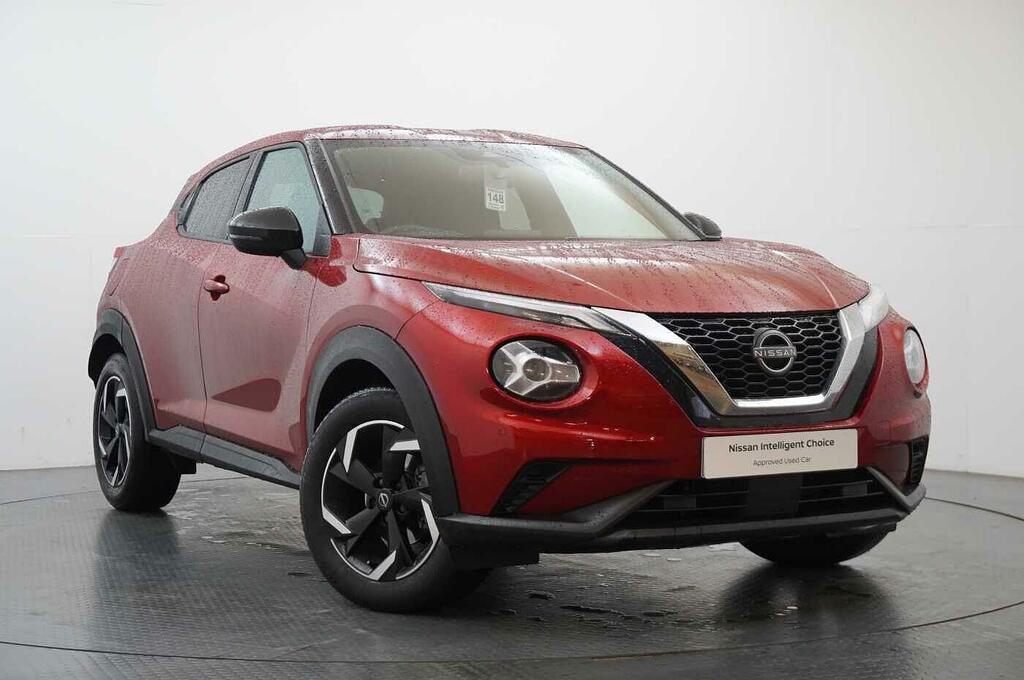 Nissan Juke 1.0 Dig-t 114 N-connecta With Sat Nav And Rear Vie Red